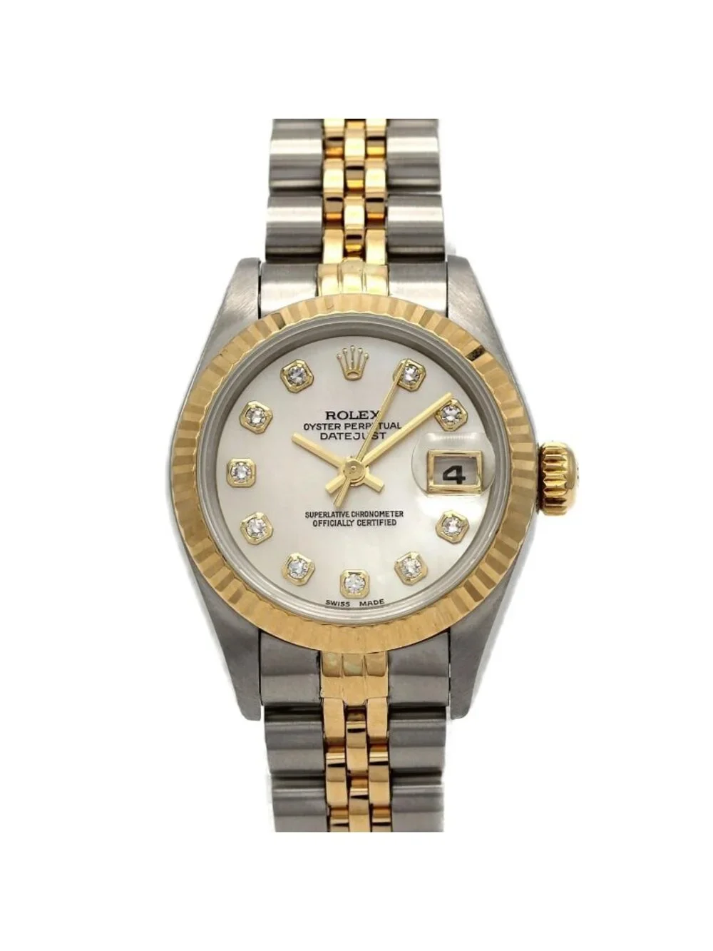 Rolex Datejust Automatic Watch Gold